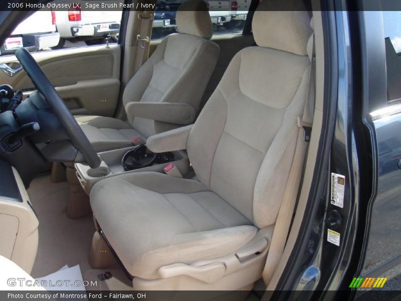 Sage Brush Pearl / Ivory 2006 Honda Odyssey LX