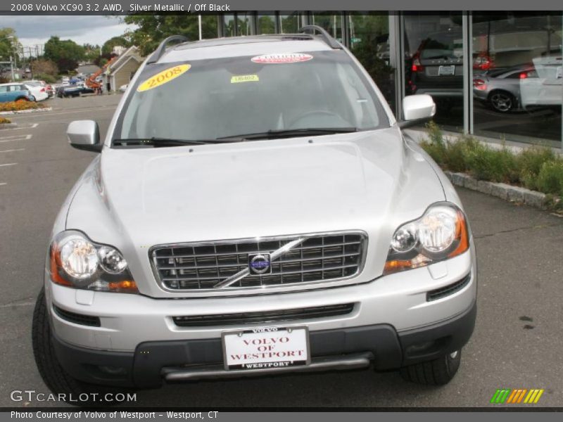 Silver Metallic / Off Black 2008 Volvo XC90 3.2 AWD