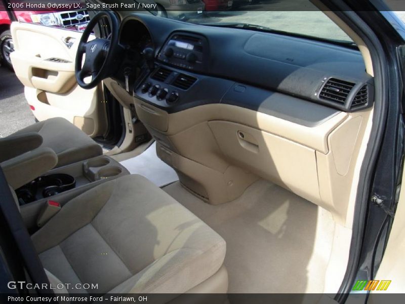 Sage Brush Pearl / Ivory 2006 Honda Odyssey LX