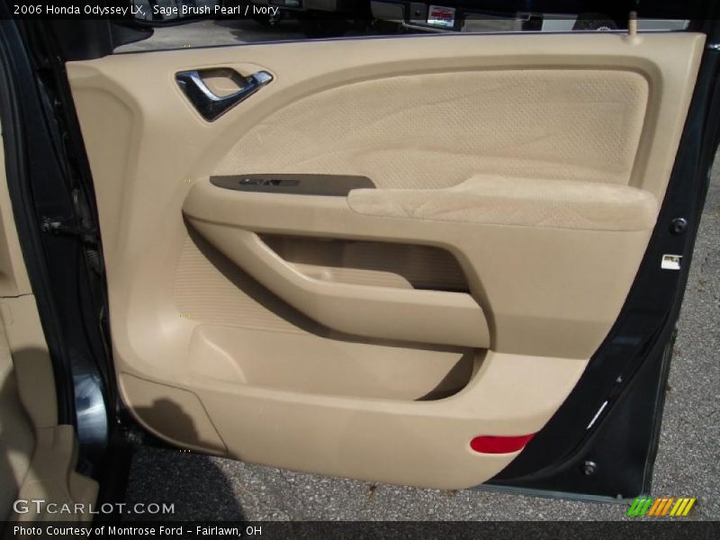 Sage Brush Pearl / Ivory 2006 Honda Odyssey LX