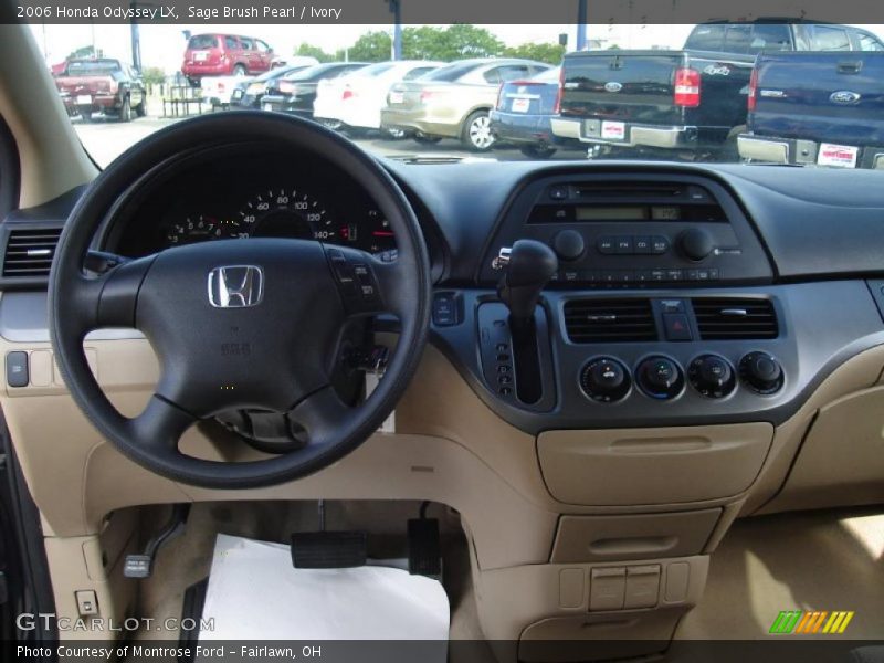 Sage Brush Pearl / Ivory 2006 Honda Odyssey LX