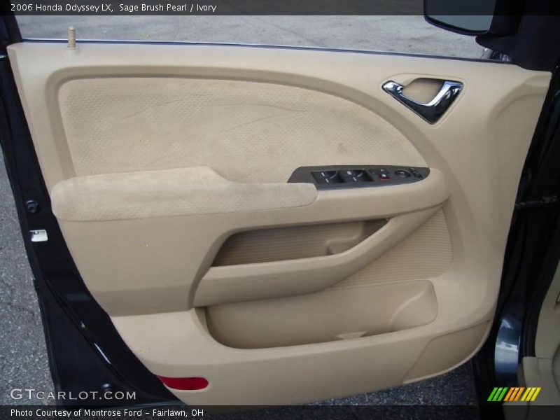 Sage Brush Pearl / Ivory 2006 Honda Odyssey LX