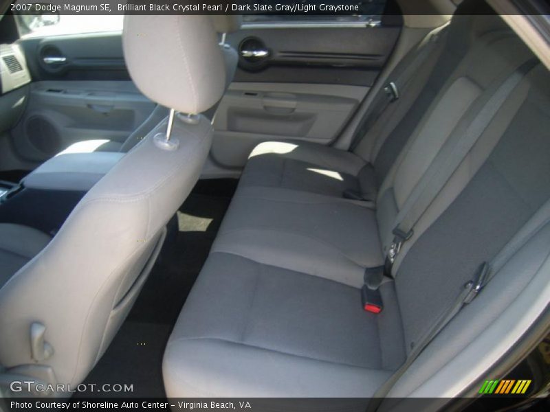 Brilliant Black Crystal Pearl / Dark Slate Gray/Light Graystone 2007 Dodge Magnum SE