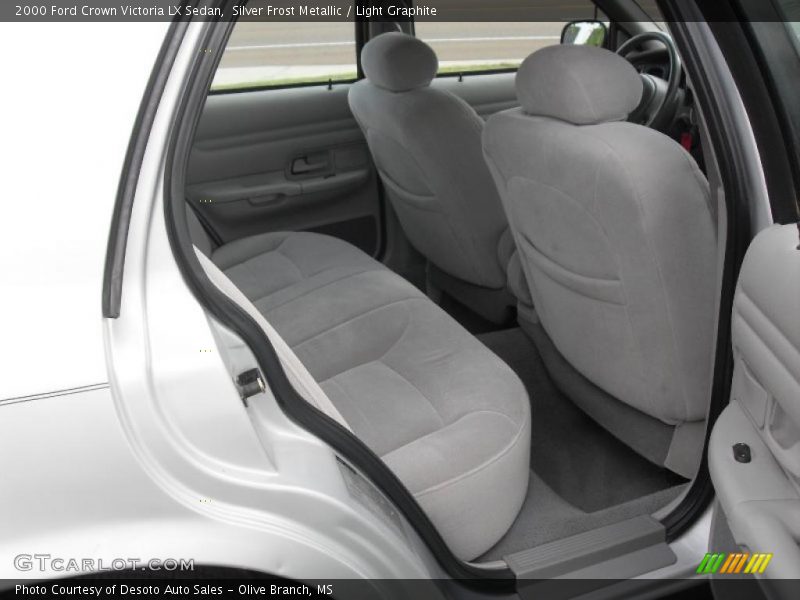 Silver Frost Metallic / Light Graphite 2000 Ford Crown Victoria LX Sedan
