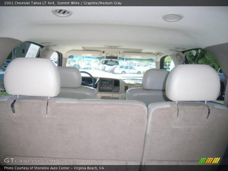 Summit White / Graphite/Medium Gray 2001 Chevrolet Tahoe LT 4x4