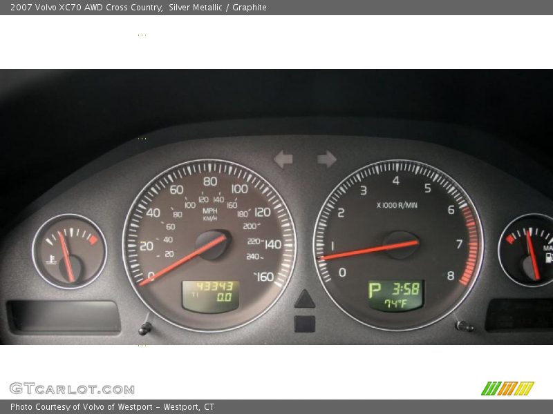 Silver Metallic / Graphite 2007 Volvo XC70 AWD Cross Country