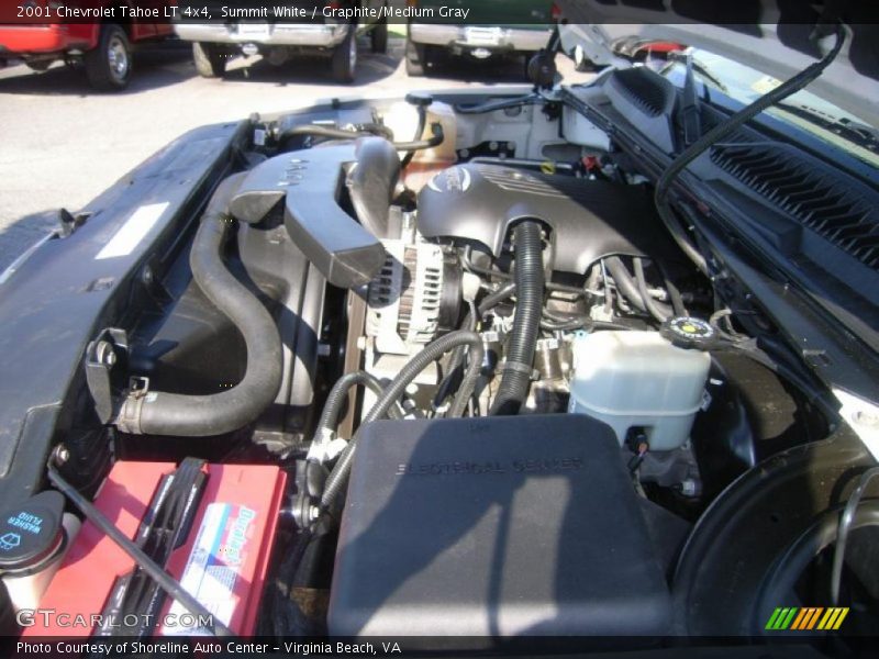 Summit White / Graphite/Medium Gray 2001 Chevrolet Tahoe LT 4x4