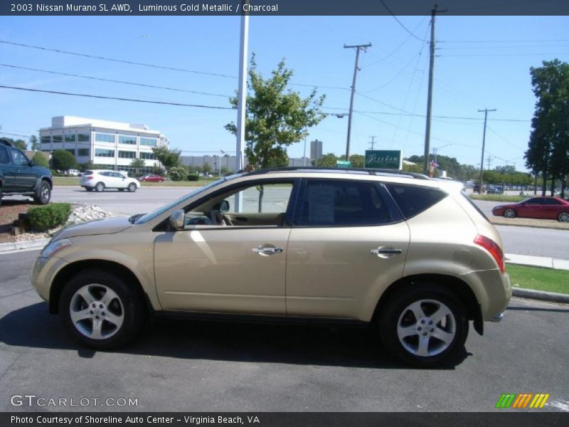 Luminous Gold Metallic / Charcoal 2003 Nissan Murano SL AWD