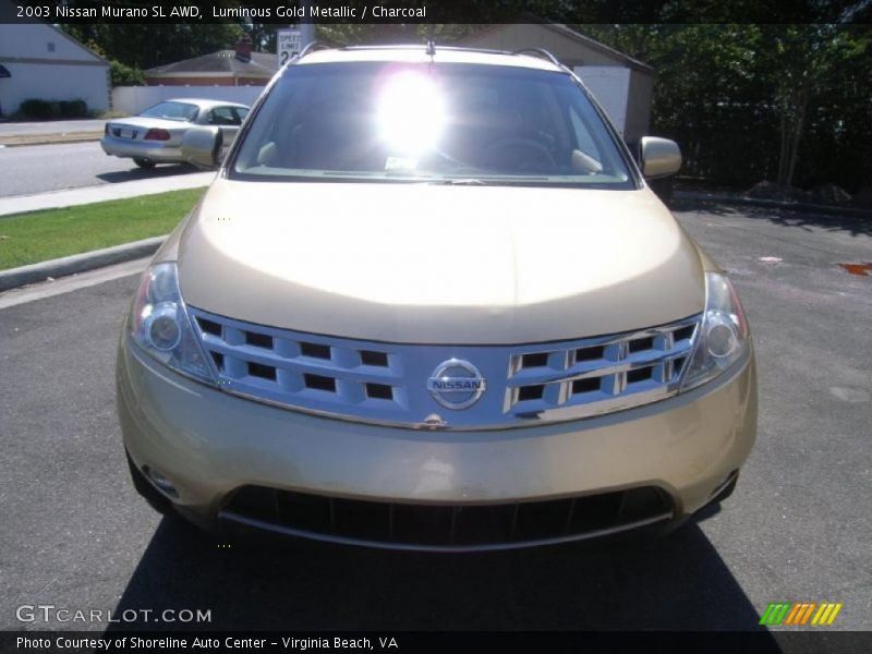 Luminous Gold Metallic / Charcoal 2003 Nissan Murano SL AWD