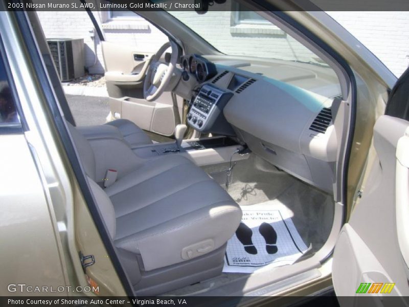 Luminous Gold Metallic / Charcoal 2003 Nissan Murano SL AWD