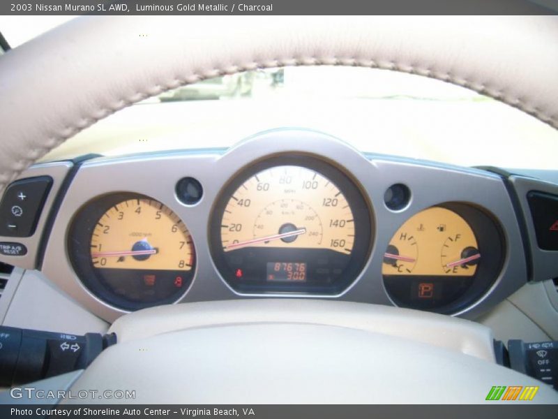 Luminous Gold Metallic / Charcoal 2003 Nissan Murano SL AWD