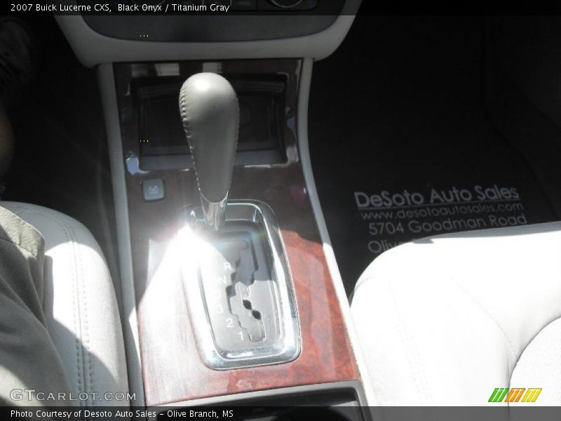 Black Onyx / Titanium Gray 2007 Buick Lucerne CXS