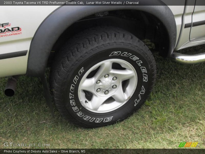 Lunar Mist Silver Metallic / Charcoal 2003 Toyota Tacoma V6 TRD PreRunner Double Cab