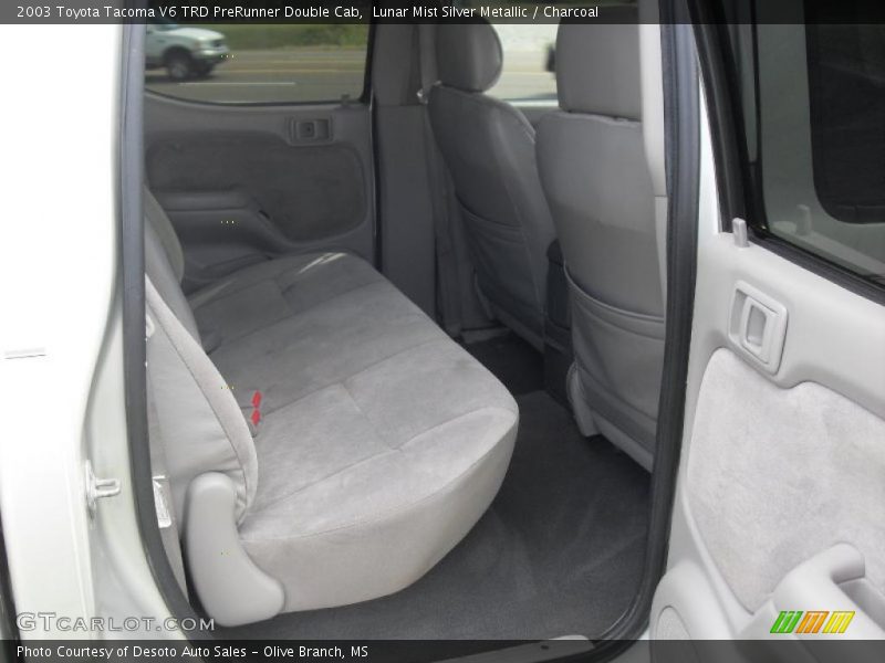 Lunar Mist Silver Metallic / Charcoal 2003 Toyota Tacoma V6 TRD PreRunner Double Cab