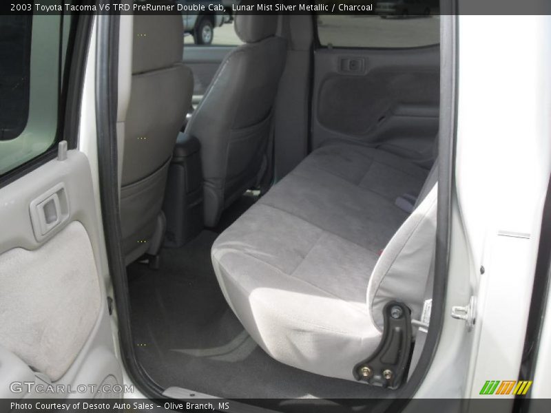Lunar Mist Silver Metallic / Charcoal 2003 Toyota Tacoma V6 TRD PreRunner Double Cab