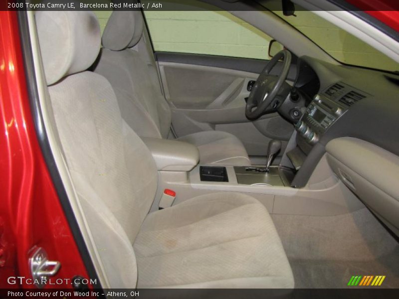 Barcelona Red Metallic / Ash 2008 Toyota Camry LE