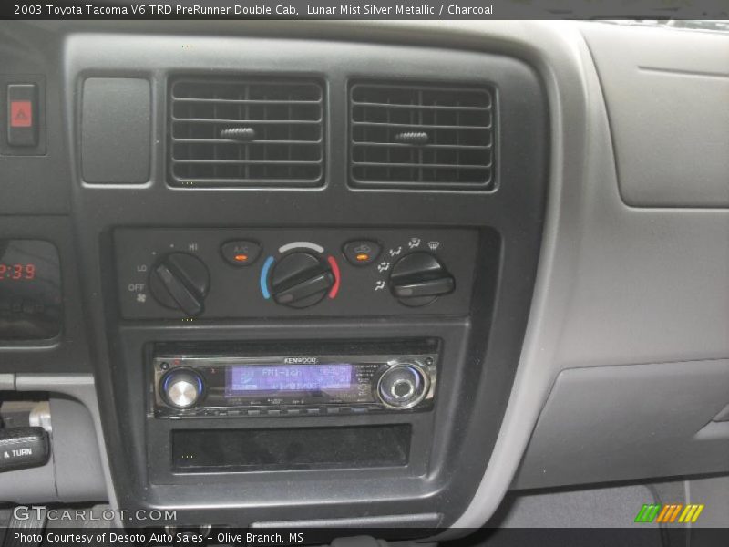 Lunar Mist Silver Metallic / Charcoal 2003 Toyota Tacoma V6 TRD PreRunner Double Cab