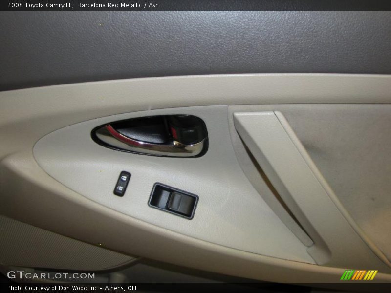 Barcelona Red Metallic / Ash 2008 Toyota Camry LE