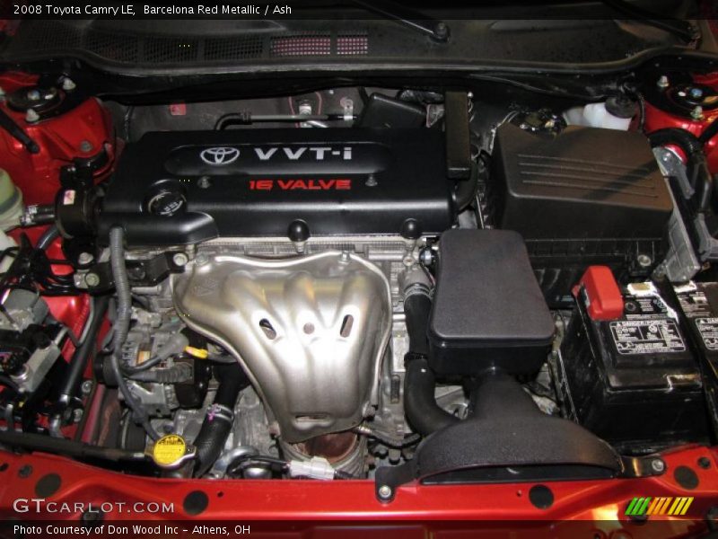 Barcelona Red Metallic / Ash 2008 Toyota Camry LE