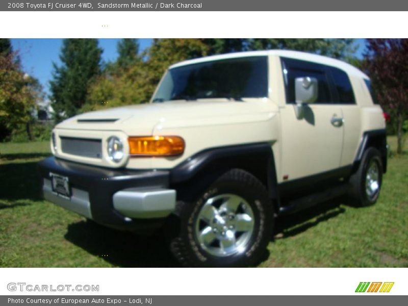 Sandstorm Metallic / Dark Charcoal 2008 Toyota FJ Cruiser 4WD