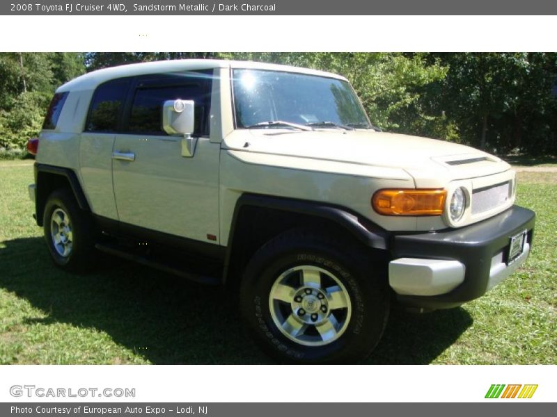 Sandstorm Metallic / Dark Charcoal 2008 Toyota FJ Cruiser 4WD