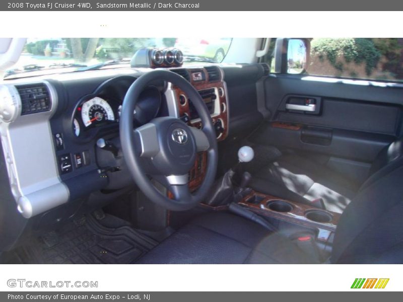 Sandstorm Metallic / Dark Charcoal 2008 Toyota FJ Cruiser 4WD
