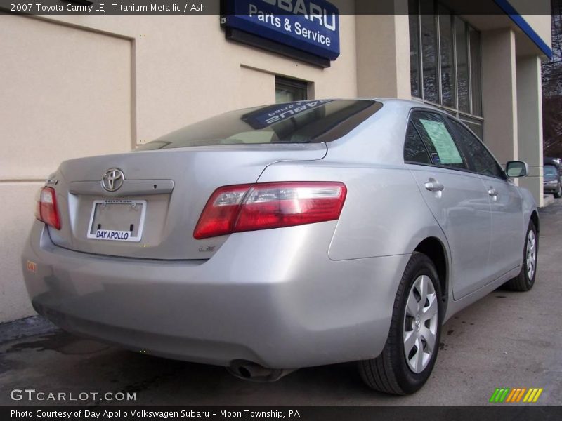 Titanium Metallic / Ash 2007 Toyota Camry LE