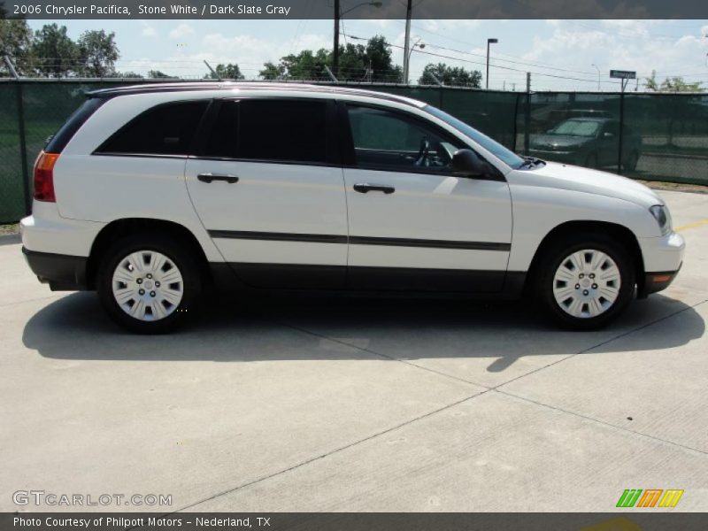 Stone White / Dark Slate Gray 2006 Chrysler Pacifica
