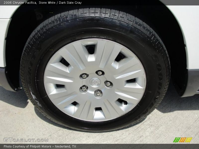 Stone White / Dark Slate Gray 2006 Chrysler Pacifica