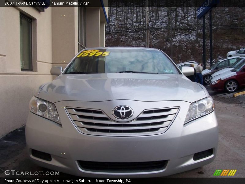 Titanium Metallic / Ash 2007 Toyota Camry LE
