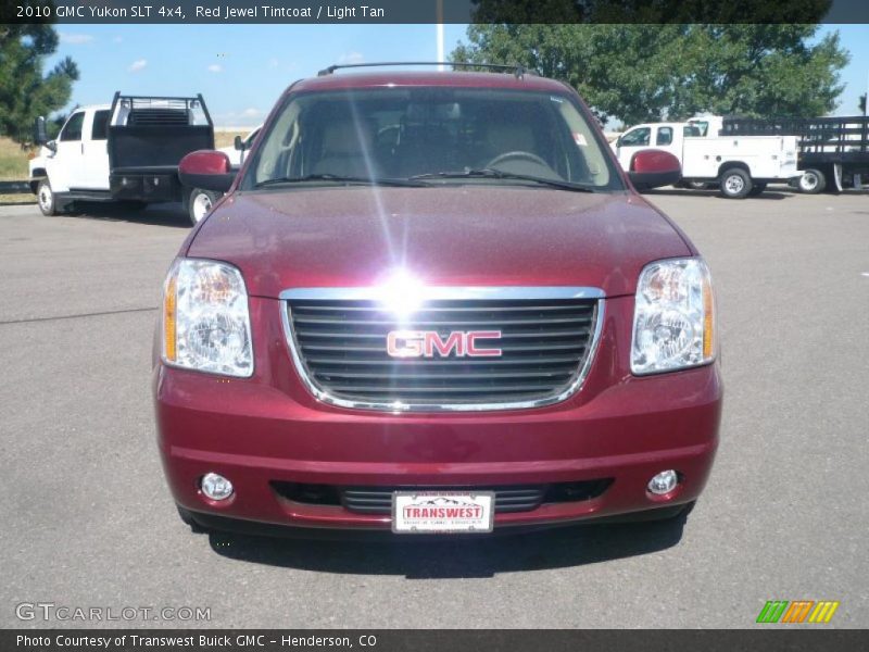 Red Jewel Tintcoat / Light Tan 2010 GMC Yukon SLT 4x4