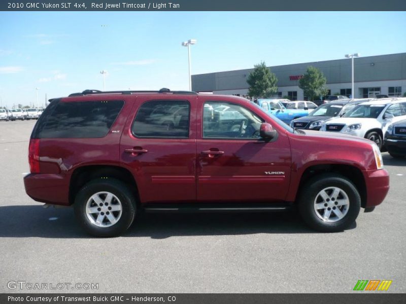 Red Jewel Tintcoat / Light Tan 2010 GMC Yukon SLT 4x4