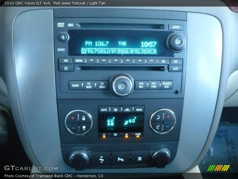 Red Jewel Tintcoat / Light Tan 2010 GMC Yukon SLT 4x4