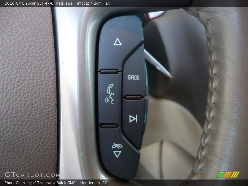Red Jewel Tintcoat / Light Tan 2010 GMC Yukon SLT 4x4