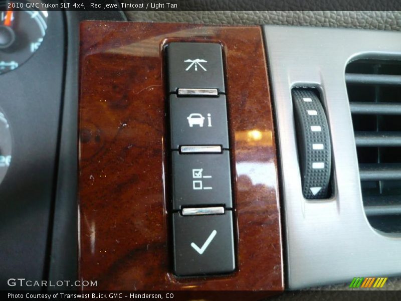 Red Jewel Tintcoat / Light Tan 2010 GMC Yukon SLT 4x4