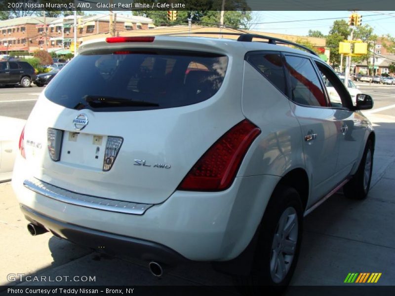 Glacier Pearl White / Cafe Latte 2007 Nissan Murano SL AWD