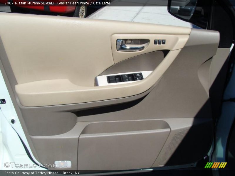 Glacier Pearl White / Cafe Latte 2007 Nissan Murano SL AWD
