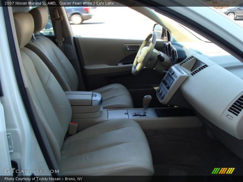 Glacier Pearl White / Cafe Latte 2007 Nissan Murano SL AWD