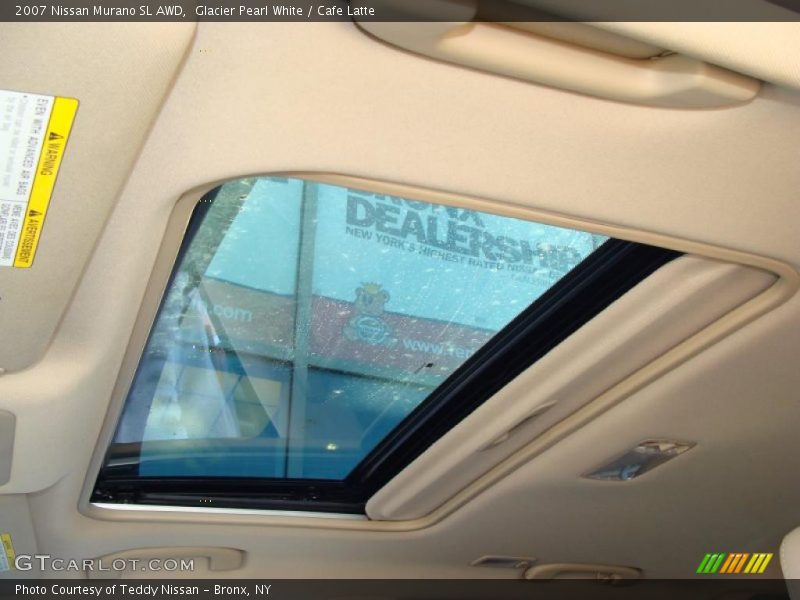 Glacier Pearl White / Cafe Latte 2007 Nissan Murano SL AWD