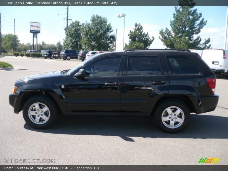 Black / Medium Slate Gray 2006 Jeep Grand Cherokee Laredo 4x4
