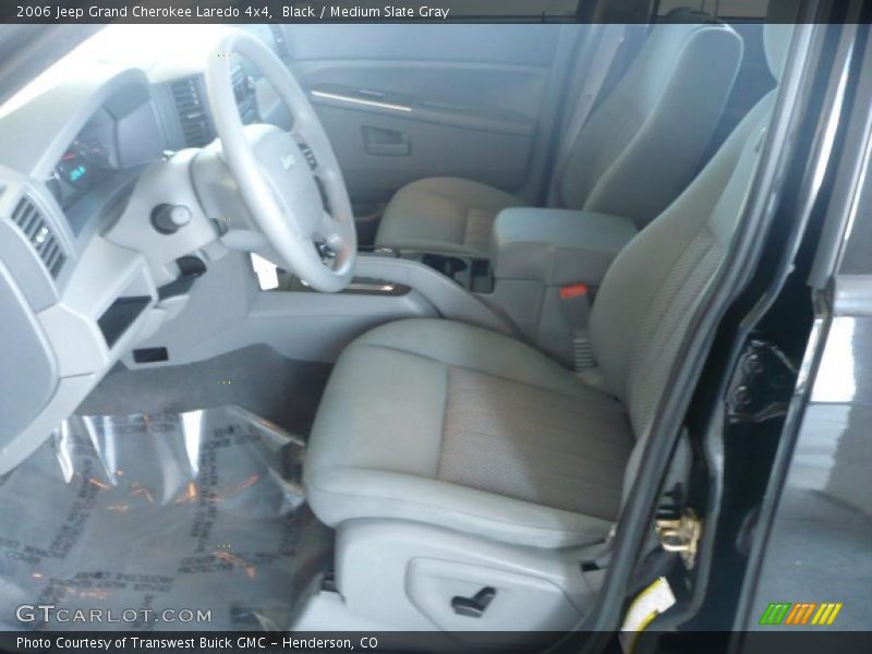 Black / Medium Slate Gray 2006 Jeep Grand Cherokee Laredo 4x4