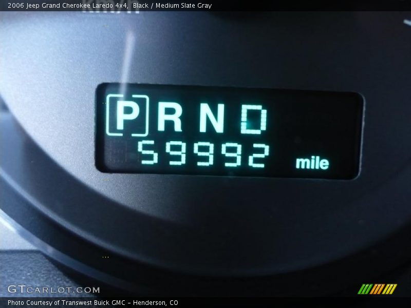 Black / Medium Slate Gray 2006 Jeep Grand Cherokee Laredo 4x4