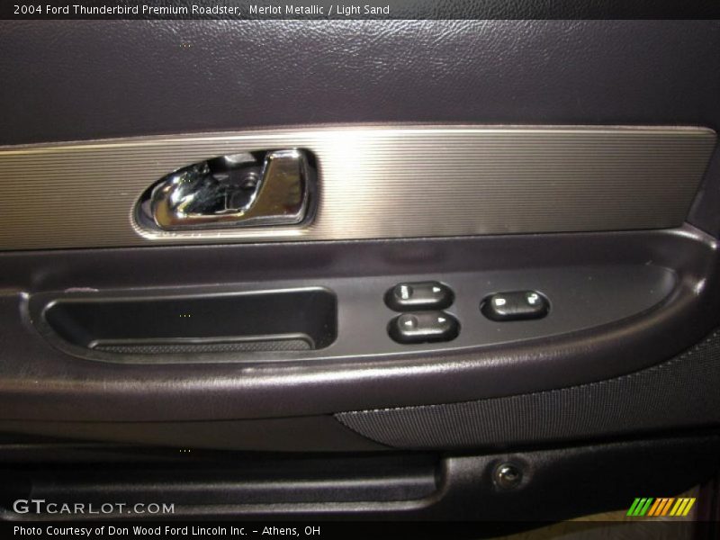 Merlot Metallic / Light Sand 2004 Ford Thunderbird Premium Roadster