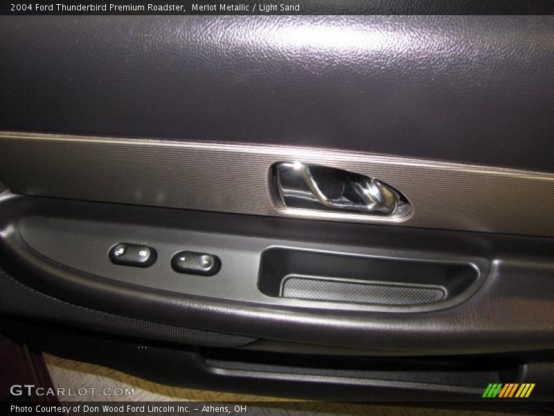 Merlot Metallic / Light Sand 2004 Ford Thunderbird Premium Roadster
