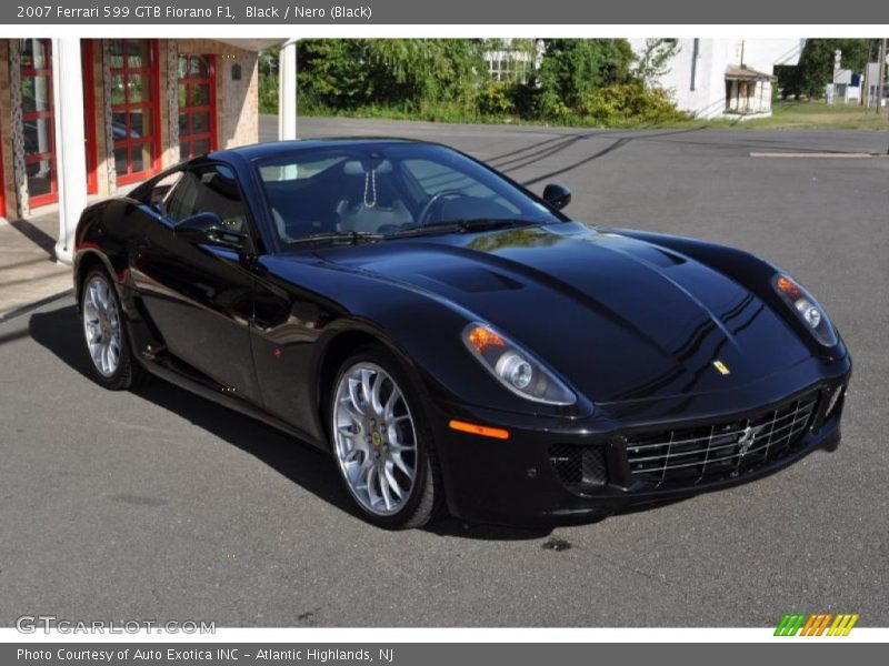Black / Nero (Black) 2007 Ferrari 599 GTB Fiorano F1