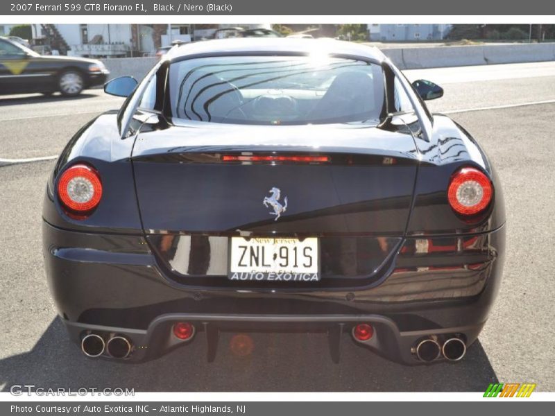 Black / Nero (Black) 2007 Ferrari 599 GTB Fiorano F1