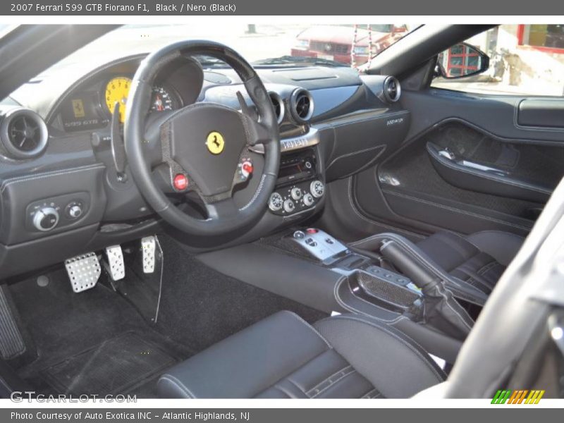 Black / Nero (Black) 2007 Ferrari 599 GTB Fiorano F1