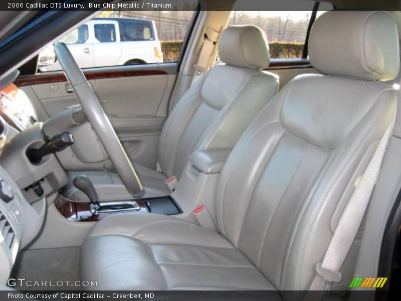 Blue Chip Metallic / Titanium 2006 Cadillac DTS Luxury