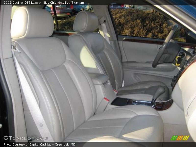 Blue Chip Metallic / Titanium 2006 Cadillac DTS Luxury