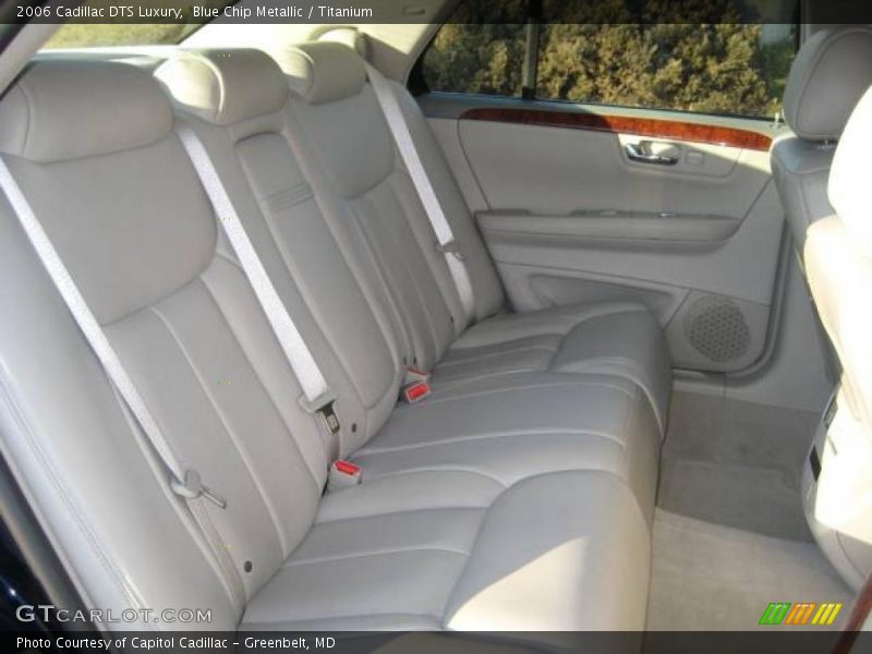 Blue Chip Metallic / Titanium 2006 Cadillac DTS Luxury